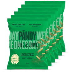 Pändy Chips Dill & Chive - 6x50g.