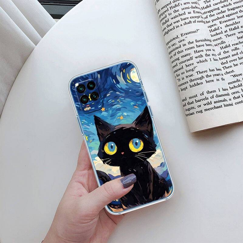 MH30 Cat Kitten Meow Phone Case for Motorola Edge 20 30 S30 40 50 Fusion Lite Plus Pro Neo Ultra One Power Action Macro Hyper Vision Zoom Moto One Fusion Plus