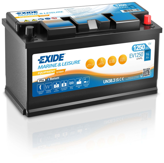 Exide Equipment Li-Ion EV1250X 96 Ah