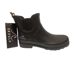 Gummistøvler dame sorte korte | Rubber boots Skvulp