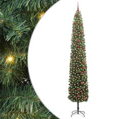 vidaXL Konstgjord julgran Grön 300 cm PVC och stål och plast