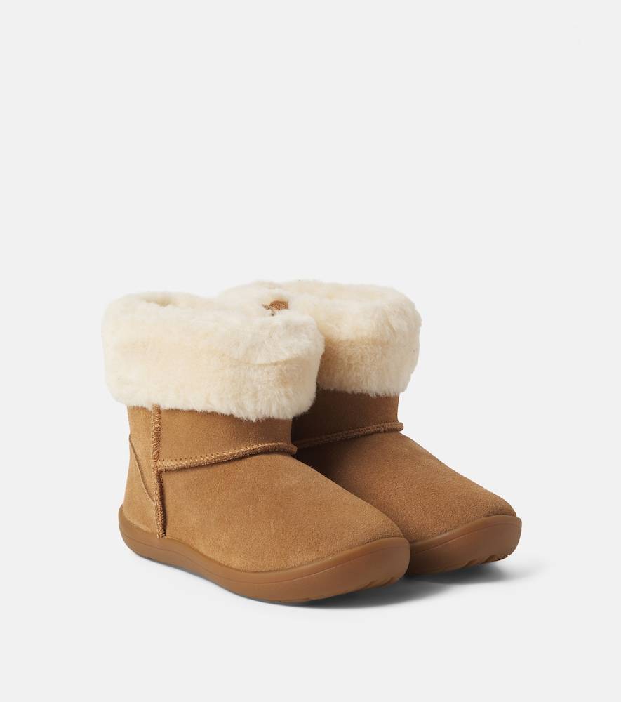 UGG Kids Botas Sammee de ante con borrego - marrón - EU 25