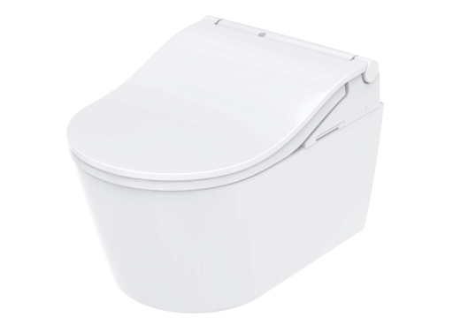 Toto Washlet RW væghængt douchetoiletsæt, hvid top & trykplade