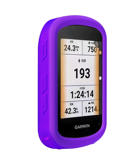 Silikonecover til Garmin Edge 540/840-Lilla