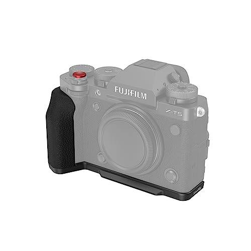 SMALLRIG X-T5 L-Shape Grip för FUJIFILM X-T5, Built-in Quick Release Plate för Arca, 1/4"-20 Holes, Ergonomic Silicone Handgrip, Shutter Button (Svart) - 4260