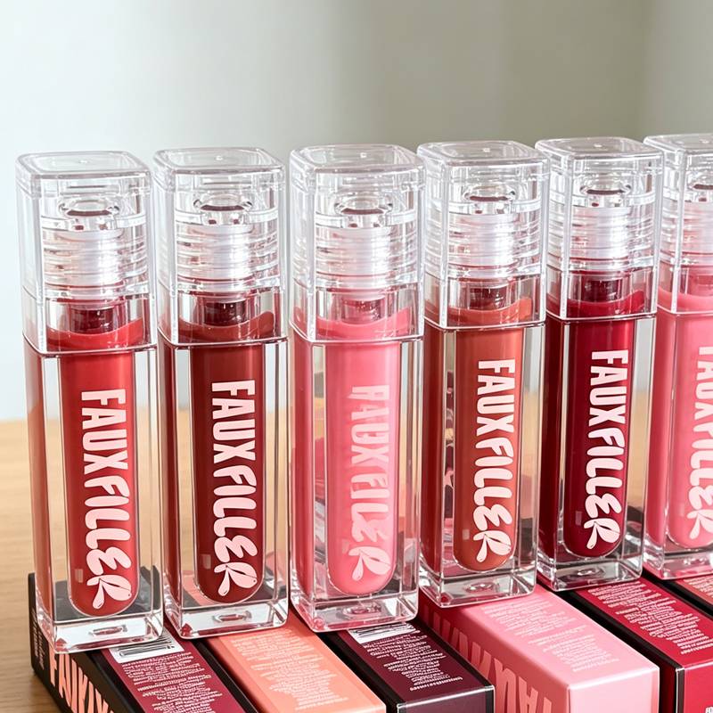 ROD Dupe New Lipstick with Case For iphone 17 16Lip Juicy Goji Mirror Gloss Lip Glaze Texture Lipliner Pencil Tint Non-stick Cup