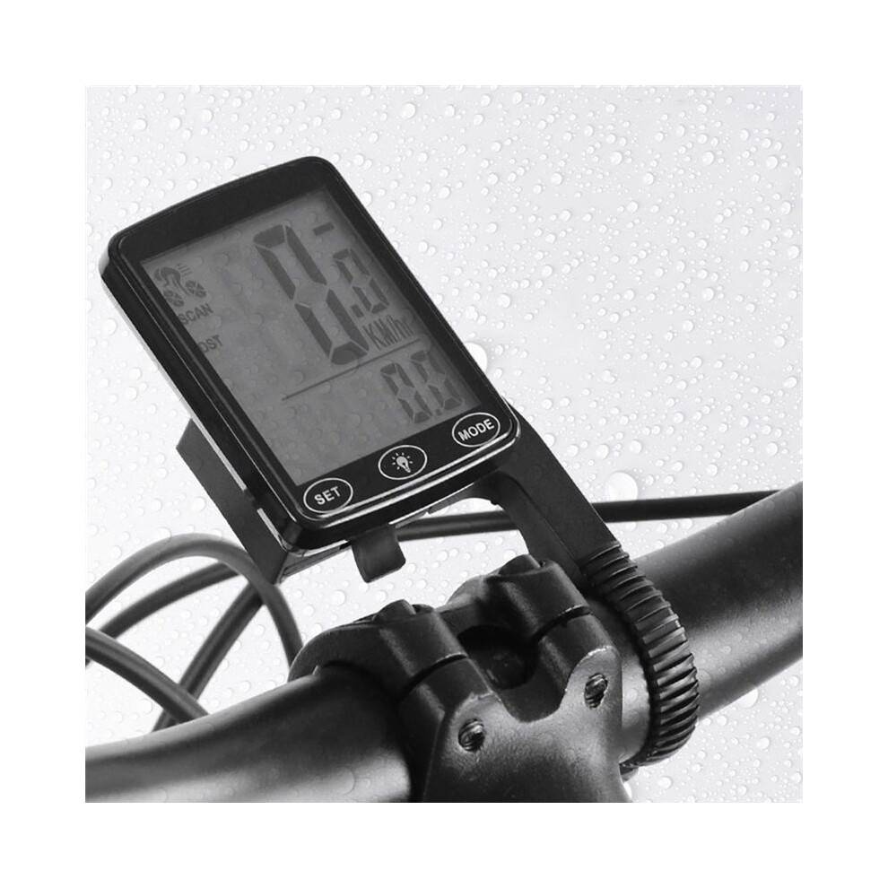 Waterproof Bicycle Speedometer with Back Light Multifunctional Road Bicycle Touch Screen Speedometer