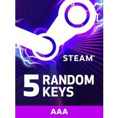 AAA Random 5 Keys (PC) - Steam Key - GLOBAL