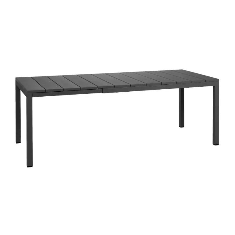Rio utdragbart bord (140-210x85 cm, Antracit)