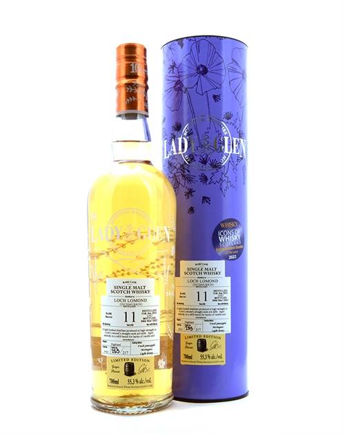 Loch Lomond 2011/2022 Lady of the Glen 11 år Single Highland Malt Scotch Whisky 70 cl 55,3%
