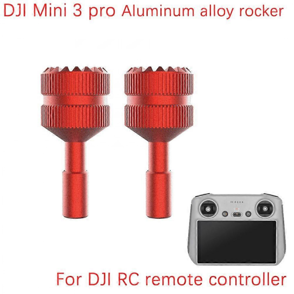 Kompatibel med DJI Mini 3 Pro RC-N1/DJI RC fjernbetjening, tommelfingervippe, udskift controller-pinde, Mini 3 drone