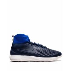 Nike - Lunar Magista 2 FK höga sneakers - unisex - läder/gummi/Tyg/Tyg - 11 - Blå