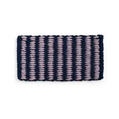 HAY Coco Stripe Wide dørmåtte Lavender-navy