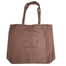 Marimo Craft Miffy Dolce Series Tote W320 x H380 x D10mm Bag, Brown, Approx. (DBM-3070)