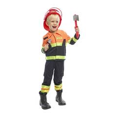 Brandmand kostume str. 3-8 år - 5-8 år