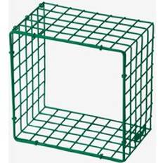 Loft24 - Vägghylla Metall Liten Wire Square - Grön - Hyllor & förvaring - Från Homeroom - Grön