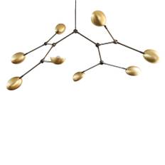 101 Copenhagen Drop Chandelier takkrona Mässing