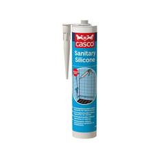 Våtrumssilikon Casco 4094 Brun 300ml