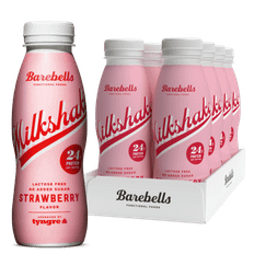 Barebells Strawberry Milkshake 8 x 330 ml