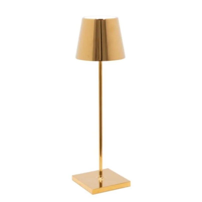 LumiFlex Touch Lampa - Modern LED Bordslampa - Guld