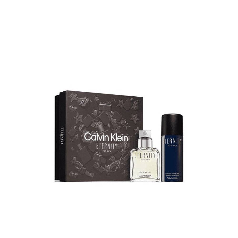 Calvin klein Eternity för män - EDT 100 ml + deodorantspray 150 ml