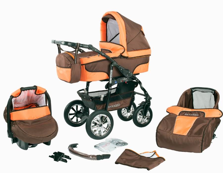 Bavario 3 in 1 Orange/Brun