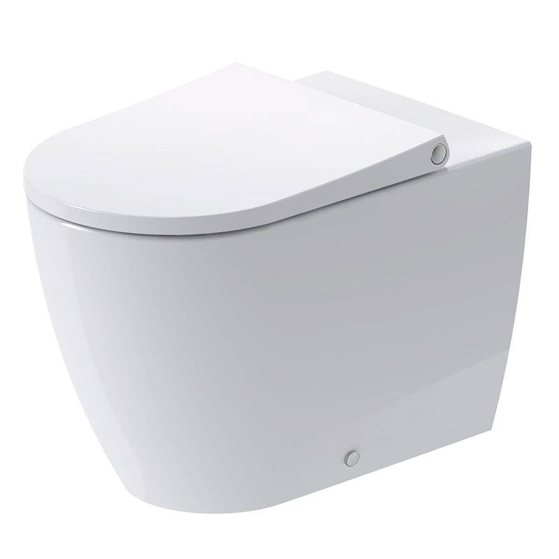 Toalettstol Duravit Bento Starck Box D4600 med Mjukstängande Hårdsits Vit