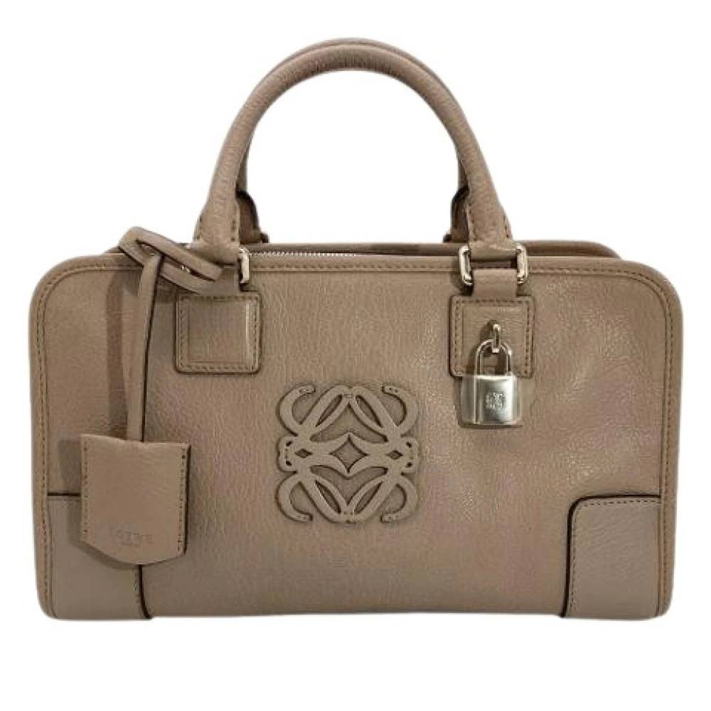 Loewe Pre-owned Pre-owned Handbag - Vintage - Dame - Brun - ONE SIZE - Læder