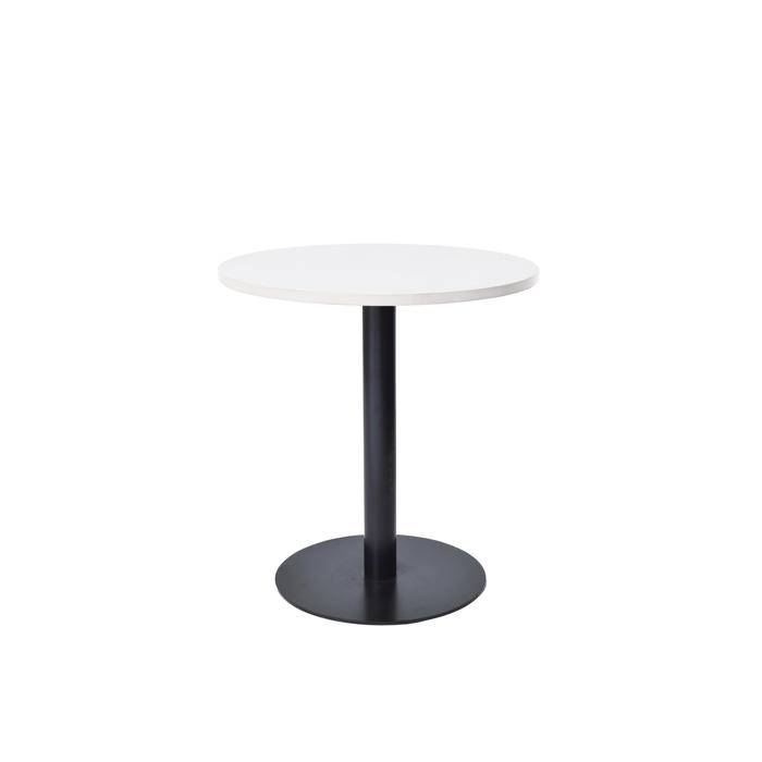 Rundt bord Van Doren Ø70 cm, Hvid.