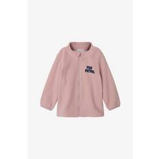 Name it mini - Fleecetrøje nmfJirdi Paw Fleece - Lilla - 92