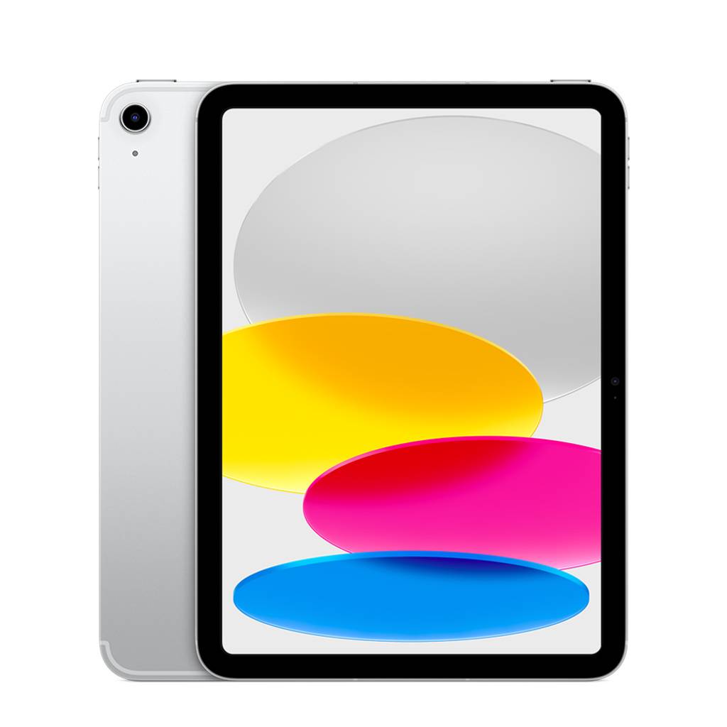 Apple iPad med Wi-Fi + Cellular 128 GB – silver