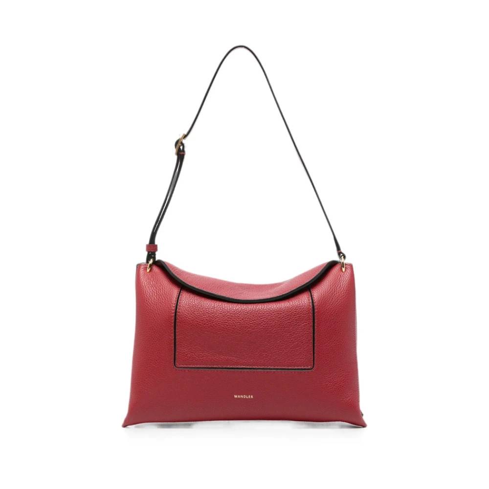 Wandler Shoulder Bag - Tasker - Dame - Rød - ONE SIZE - Uld