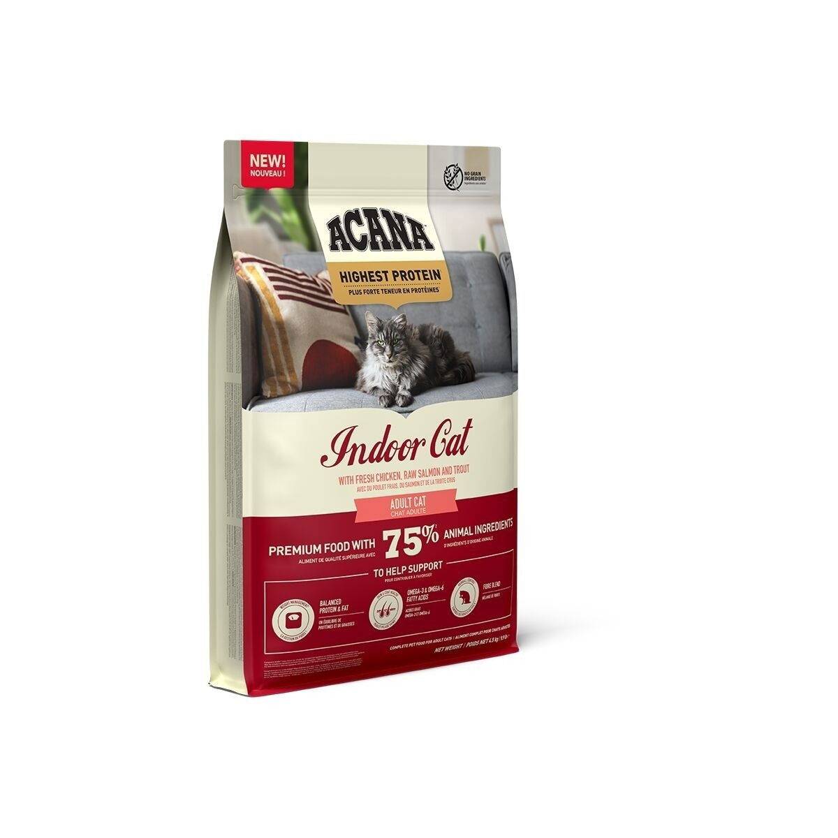 Acana Cat Highest Protein Indoor Torrfoder till Katt (1.8 KG)