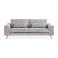 Soffa Haga 3-sits - Ljusgrå 3 sits soffa Grå Scandinavian Choice