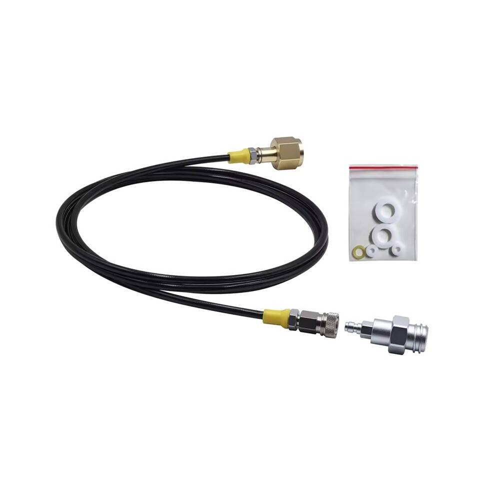 W21.8 2.5M Soda Water Machine External Carbon Dioxide Cylinder TR21 Fill Adapter Kit Soda Maker CO2 Filling Station