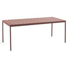 Balcony matbord röd 190x87 cm - Röd