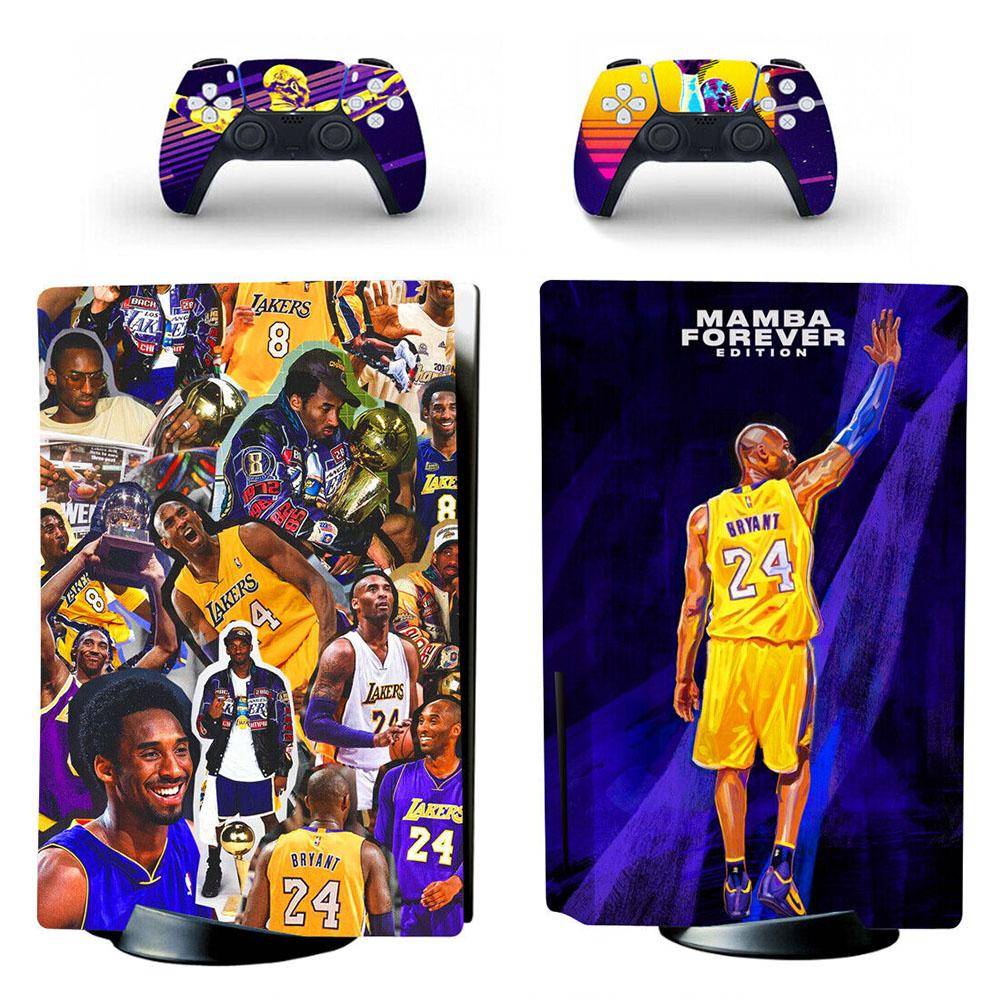 Legend Kobe Bryant KB Forever Skin-dekalklistermärke för PS5 Standard Disc-konsol
