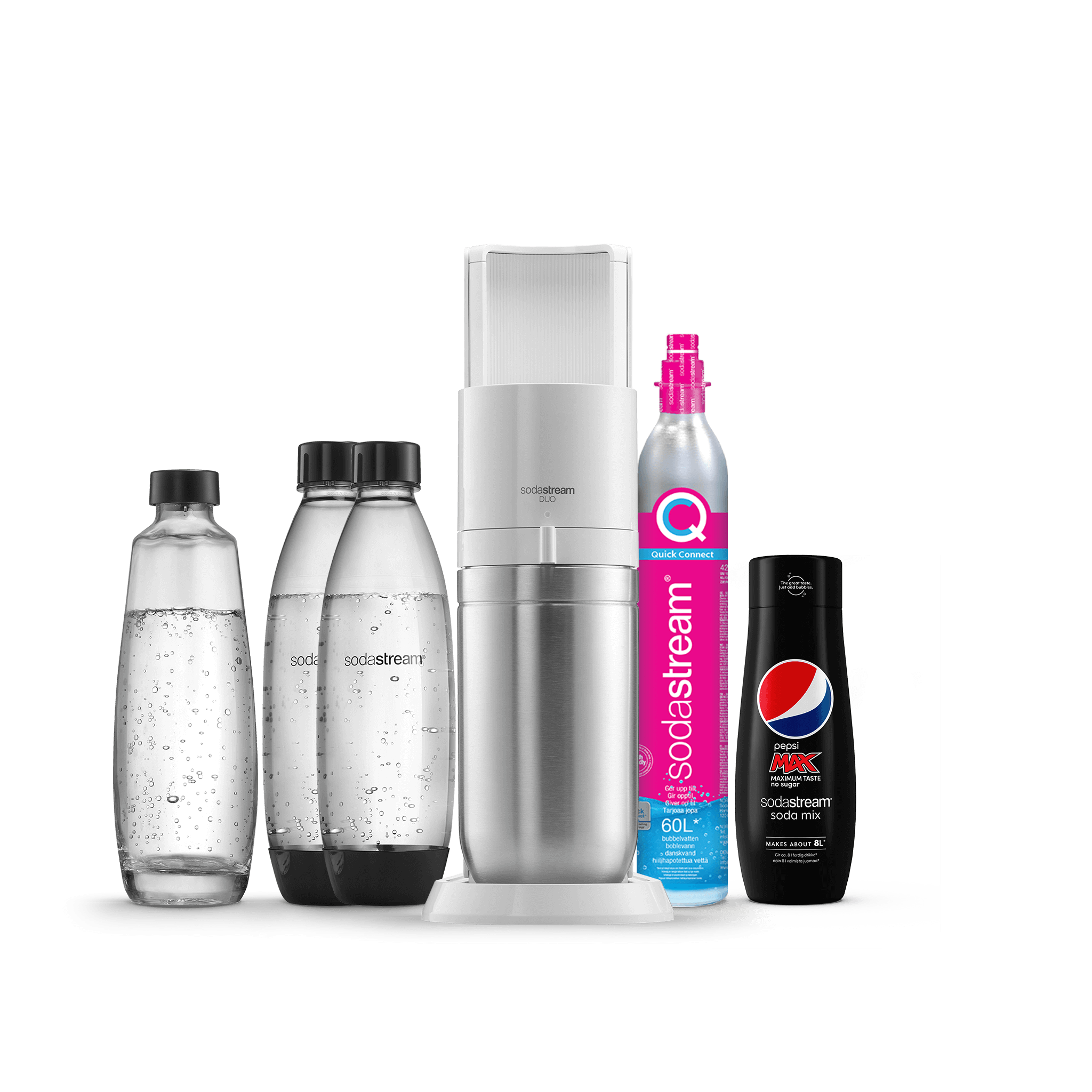 SodaStream Duo White / Värdepaket