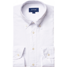 Eton Hvid Royal Oxford Skjorte Slim - 40 / M