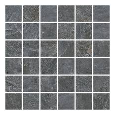 Mosaik Quarzo Antracit Dark 30X30Cm 1M²/Krt