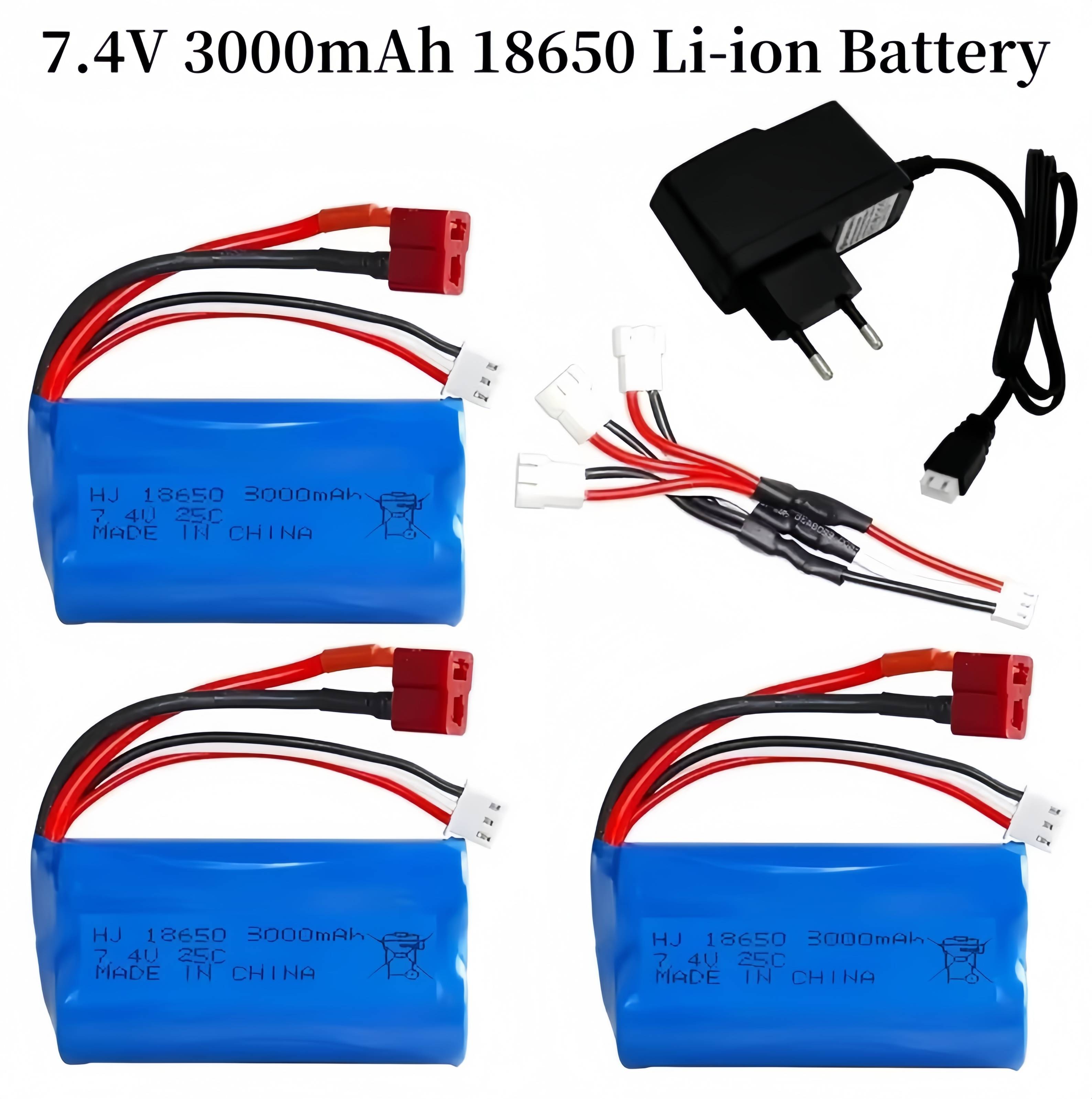 1-20Pcs 18650 3.7V 2000mAh A Grade Li-Ion Rechargeable Batteries Lithium Cell Pack for Flashlight, Vape and DIY Power Bank