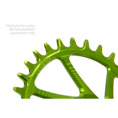 DM MTB Chainring for Cannondale Oval - Green (26)