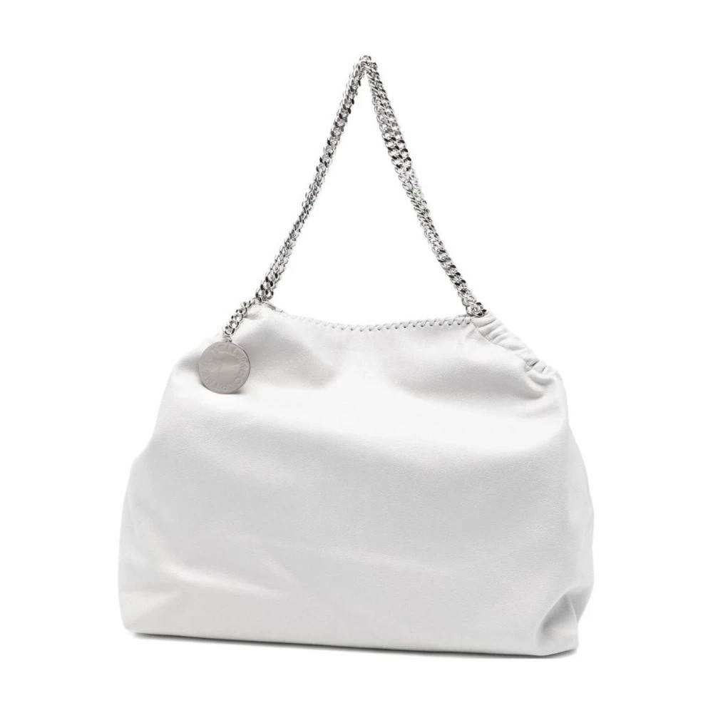 Stella McCartney Falabella Drawstring Tote Bag - Tasker - Dame - Grå - ONE SIZE - Uld
