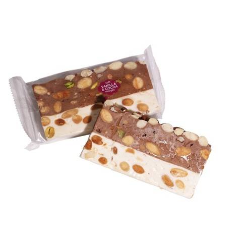 Cocoture 100g nougat bar m. VANILJE OG KAKAO 1 stk.