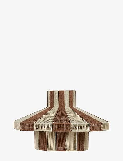 Broste Copenhagen '' - Lampskärmar - MEERKAT BROWN/LIGHT YELLOW / brown