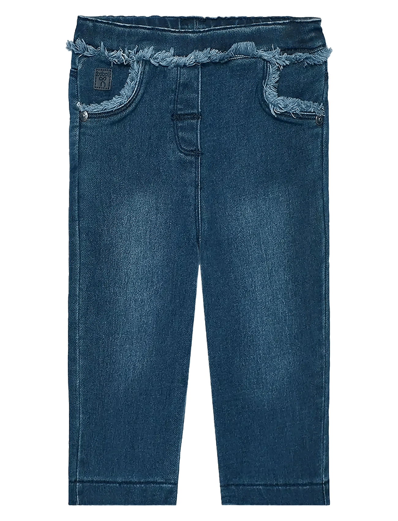 Boboli Denim Trousers Knit - Blue - 116
