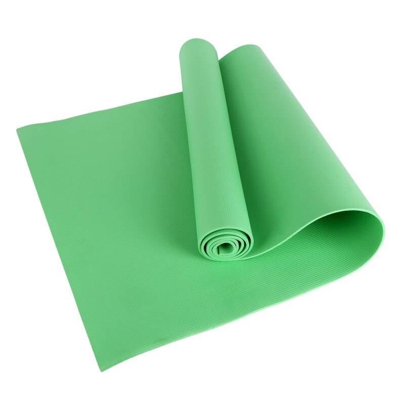 Yogamatta eva 4mm tjock fuktsäker anti-halk anti-riv vikbar gym träning fitness pad sport tillbehör - Grön