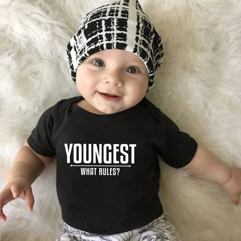 Mini Fashion™ - Kul för hela familjen - T-shirt för hela familjen Yngsta / 80 (9-12 månader) | Pedagogiska Träleksaker
