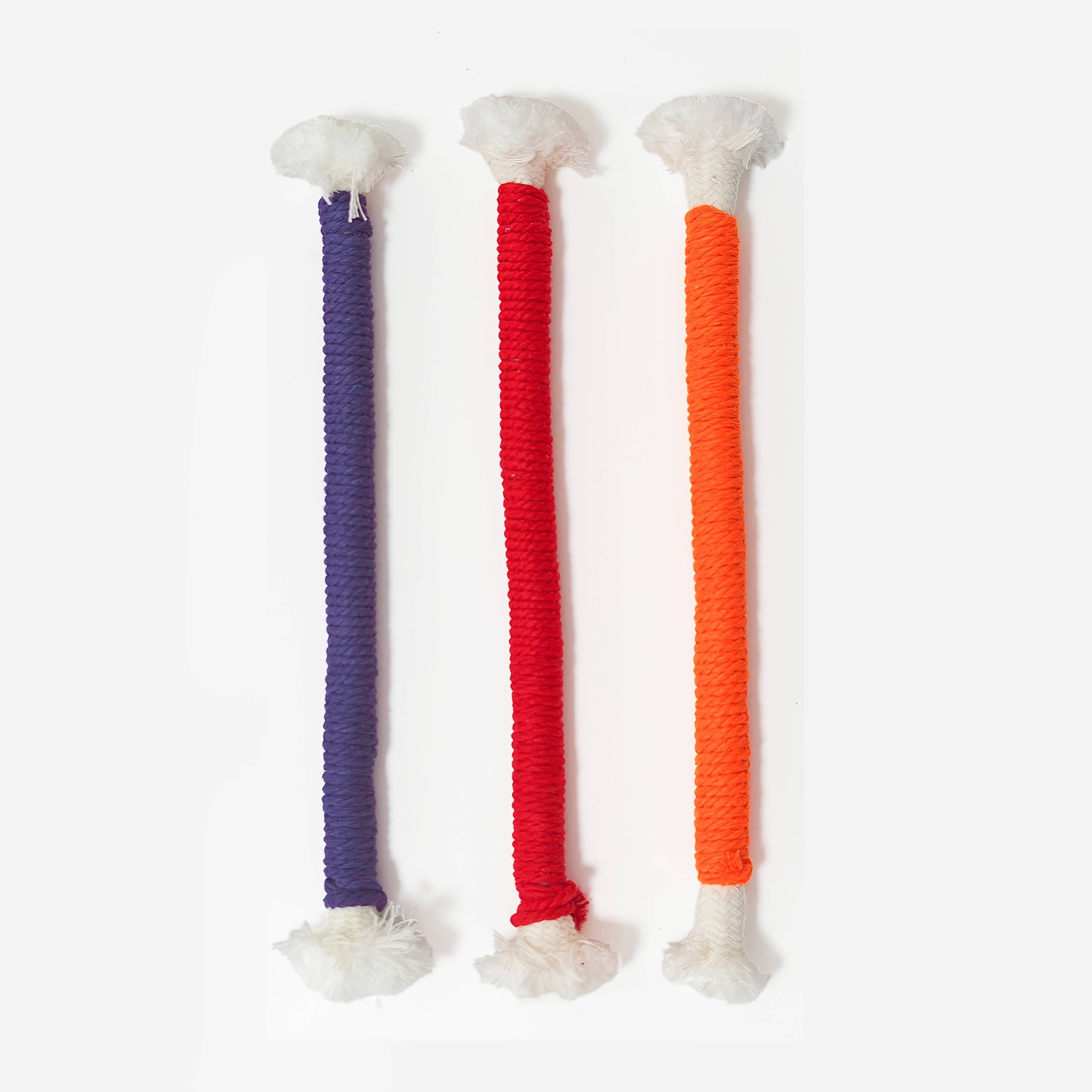 TEMU Durable Cat Chew Rope Toy For Dental Health - Random Color, Ideal For Indoor Cats