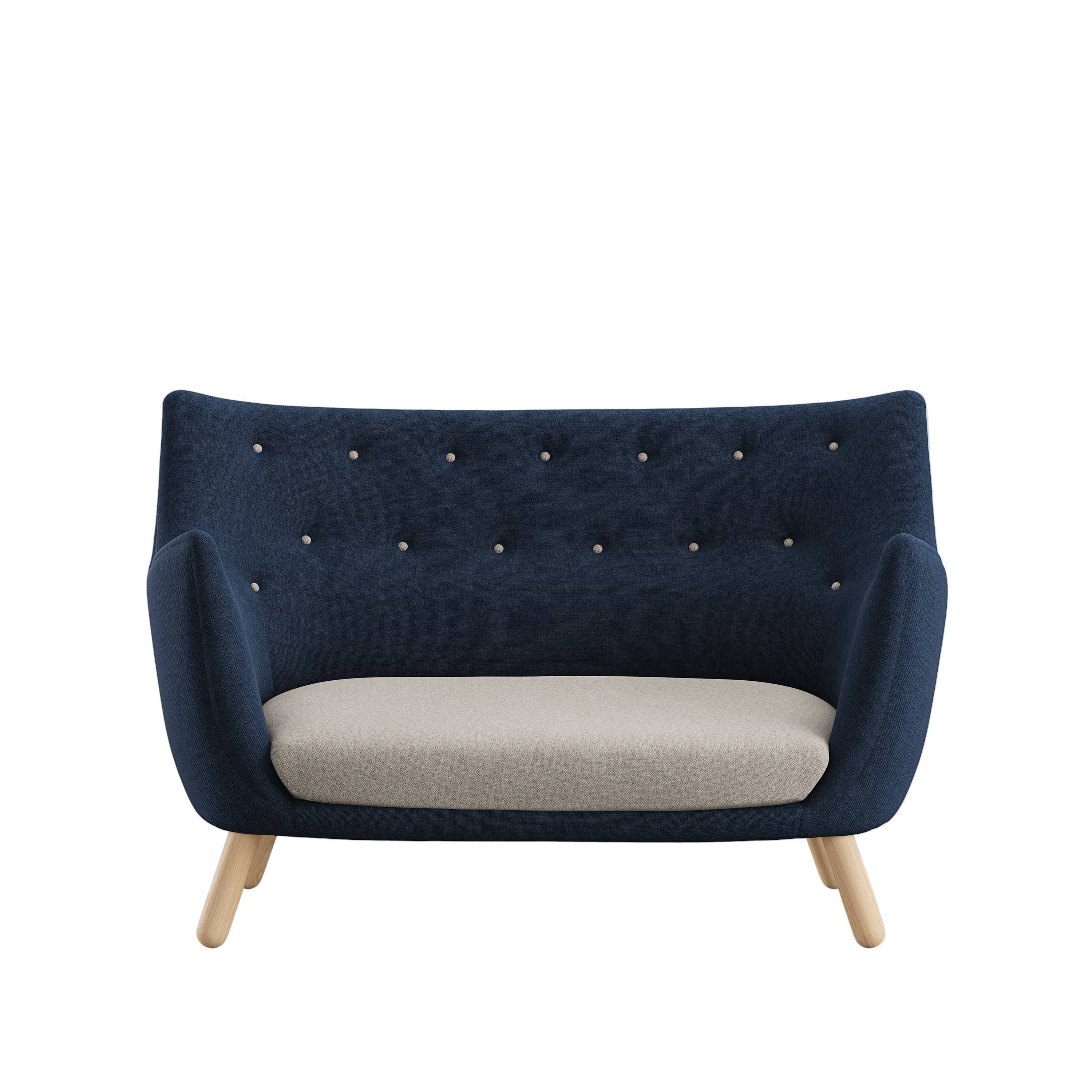 Poet sofa, eg klar olie af Finn Juhl Hallingdal 764 / 110 - Jacobsen Plus